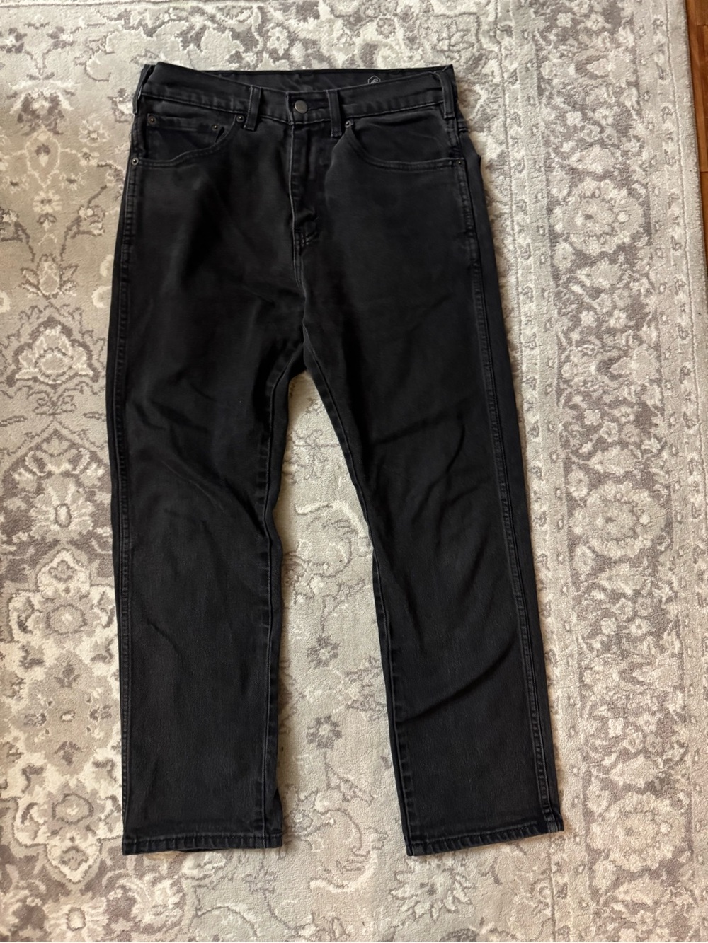 Levi's Men's Black Western Fit Jeans
